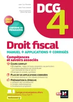DCG 4 - Droit fiscal - Manuel et applications - Millésime 2022-2023