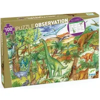 Puzzle observation 100 Pcs - Dinosaures