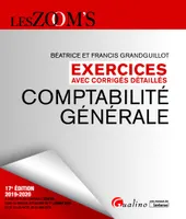 Exercices avec corrigés détaillés - Comptabilité générale