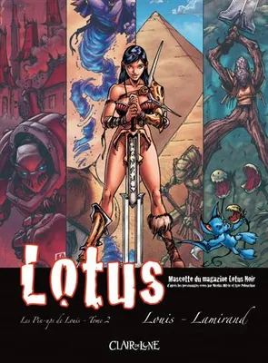 Les pin-ups de Louis, 2, Lotus : Les pin-up de louis, mascotte du magazine 