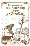 Livres BD BD adultes Le Journal de Jules Renard lu par Fred Fred