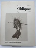 Fonds de la revue et des éditions Obliques. Répertoire numérique détaillé, 63 J