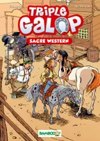 4, Triple galop - poche tome 4 - Sacré western, Sacré western