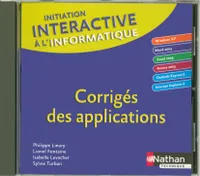 INITIATION INTERACTIVE A L'INFORMATIQUE CD ROM PROFESSEUR - 2007