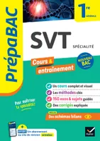 Prépabac SVT 1re générale (spécialité), nouveau programme de Première