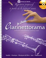 Le petit clarinettorama, Répertoire progressif à partir de la première année