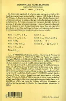 Dictionnaire arabe-français., Tome 11, L, M, N, Dictionnaire arabe-français, Tome 11 - Langue et culture marocaines