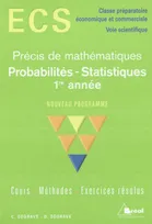 Probabilités et statistiques 1ère année - option scientifique, ECS, classe préparatoire économique et commerciale, voie scientifique