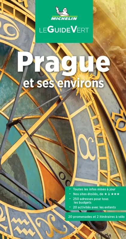 Livres Loisirs Voyage Guide de voyage Guide Vert Prague et ses environs Manufacture française des pneumatiques Michelin,