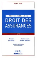 Revue générale du droit des assurances, n° 1 (2008)