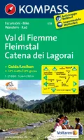 Fleimstal - Catena dei Lagorai 618 GPS wp kompass D/I