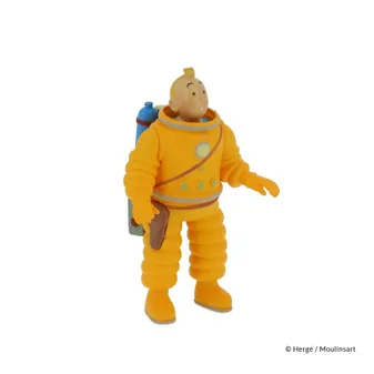 Figurine PVC - tintin cosmonaute