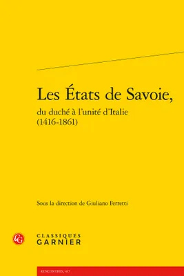 Les États de Savoie, Du duché à l'unité d'italie, 1416-1861