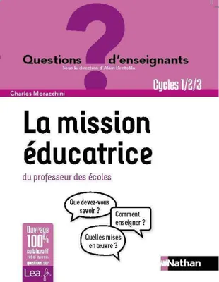 Ebook - Mission éducatrice du professeur des écoles - Cycles 1, 2 et 3, Cycles 1, 2 et 3