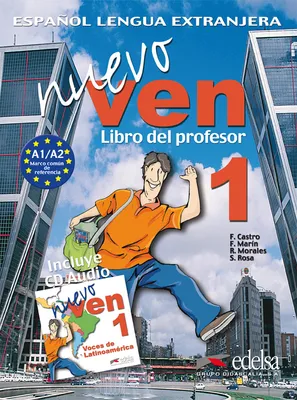 Nuevo Ven 1 guide pédagogique + cd, Prof
