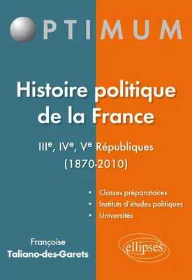 Histoire politique de la France, Iiie, ive et ve républiques, 1870-2010