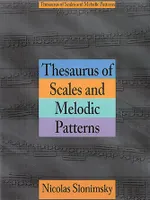 NICOLAS SLONIMSKY : THESAURUS OF SCALES AND MELODIC PATTERNS - GUITARE