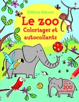 Le zoo - Coloriages et autocollants