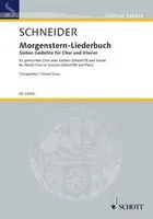 Morgenstern-Liederbuch, Sieben Gedichte für Chor und Klavier. mixed choir (SMezATB) and piano. Partition de chœur.
