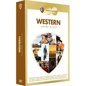 Coffret 100 ans Warner - 10 films - Western - DVD