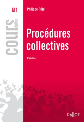 Procédures collectives - 9e ed.