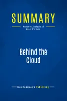 Summary: Behind the Cloud, Review and Analysis of Benioff's Book