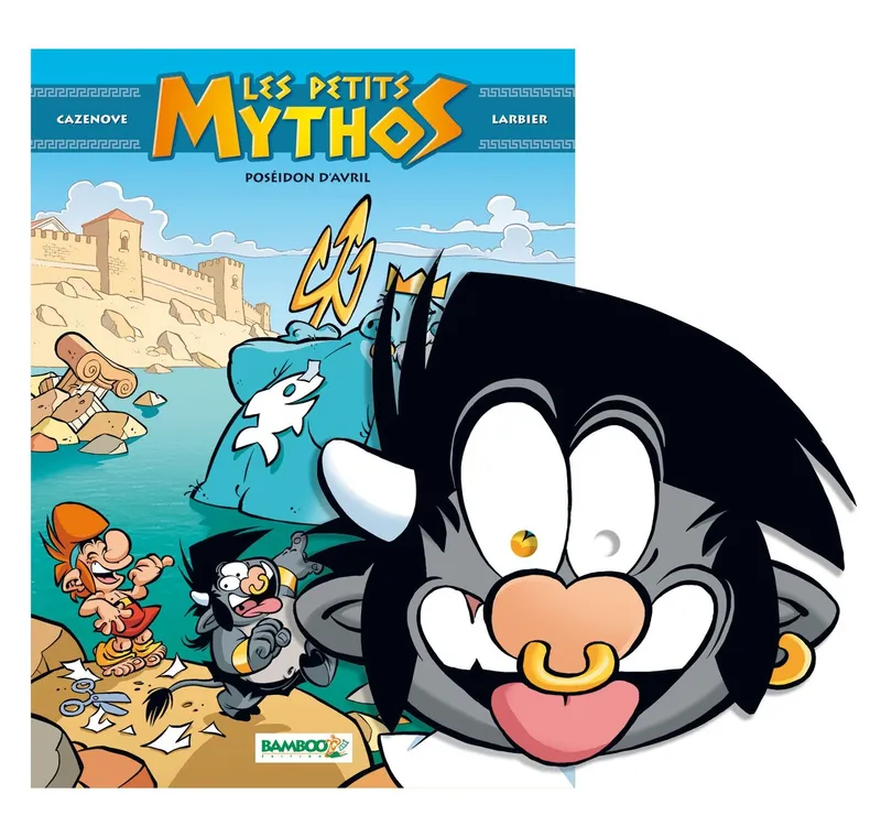 Livres BD Les Classiques Les Petits Mythos - tome 04 + Masque de Totor offert Philippe Larbier