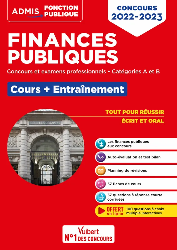 Livres Scolaire-Parascolaire BTS-DUT-Concours Finances publiques, Concours 2022-2023 Pierre-Brice Lebrun
