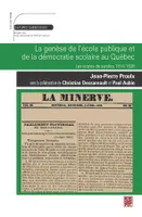 La genèse de l'école publique et de la démocratie scolaire au Québec, Les écoles de syndics 1814-1838