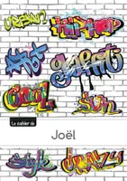 Le carnet de Joël - Petits carreaux, 96p, A5 - Graffiti