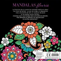 Jeux et Jouets Loisirs créatifs Coloriage Carnet Black Premium - Mandalas COLLECTIF