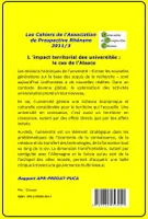 L'impact territorial des universités, le cas de l'Alsace Jean-Alain Héraud, Zo Mbolatiana Antsasoa Rafanomezantsoa
