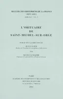 L'obituaire de Saint-Michel-sur-Orge