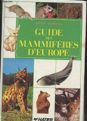 Guide des mammifères d'Europe