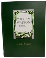 William Walton edition, 8, Vocal music, Hardback