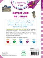 Jeux et Jouets Livres Parascolaire Primaire Sami et Julie CE1 - Sami et Julie au Louvre Emmanuelle Massonaud