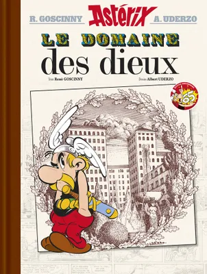 Astérix - Le Domaine des dieux n°17 - édition luxe - 65 ans Astérix