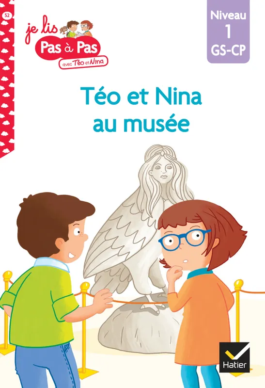 Livres Jeunesse de 6 à 12 ans Romans Téo et Nina GS-CP niveau 1 - Téo et Nina au musée Isabelle Chavigny, Marie-Hélène Van Tilbeurgh