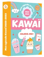 Mon agenda scolaire Kawaï colorie-moi 2022-2023