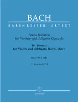 Six Sonatas for Violin and Obbliagato Harpsichord