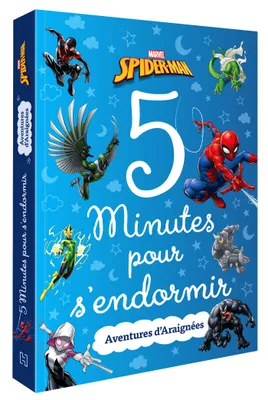 SPIDER-MAN - 5 minutes pour s'endormir - Vol.2 - Aventures d'Araignées - Marvel