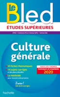 Bled Culture générale, examens et concours 2020