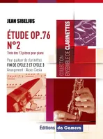 Etude opus 76 n° 2 - 4 Clarinettes