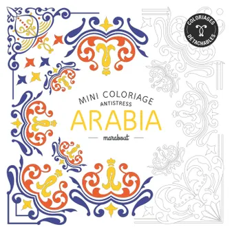 Mini coloriage antistress «Arabia»