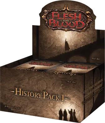 Flesh & Blood TCG - History Pack 1  (36 Packs) - EN