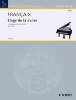 Éloge de la danse, 6 Epigraphes de Paul Valéry. Piano.