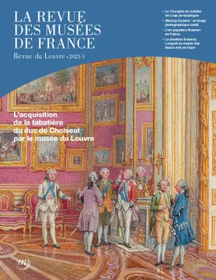 Revue des musées de France 3-2023