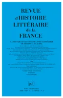 Revue d'histoire littéraire de la France 2011..., La critique d'art comme genre littéraire de Diderot à Claudel