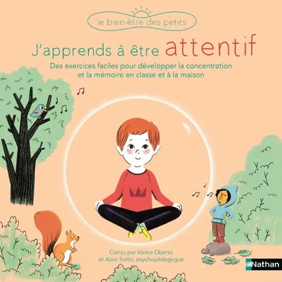 Jeux et Jouets Livres Parentalité J'apprends à être attentif Varinia Oberto, Alain Sotto