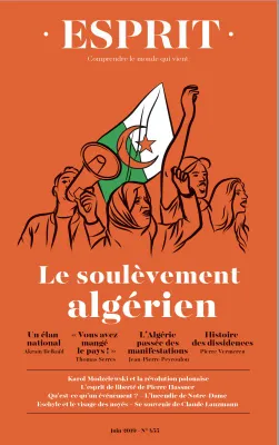 Esprit - Le soulèvement algérien - Nos institutions politiques -  juin 2019